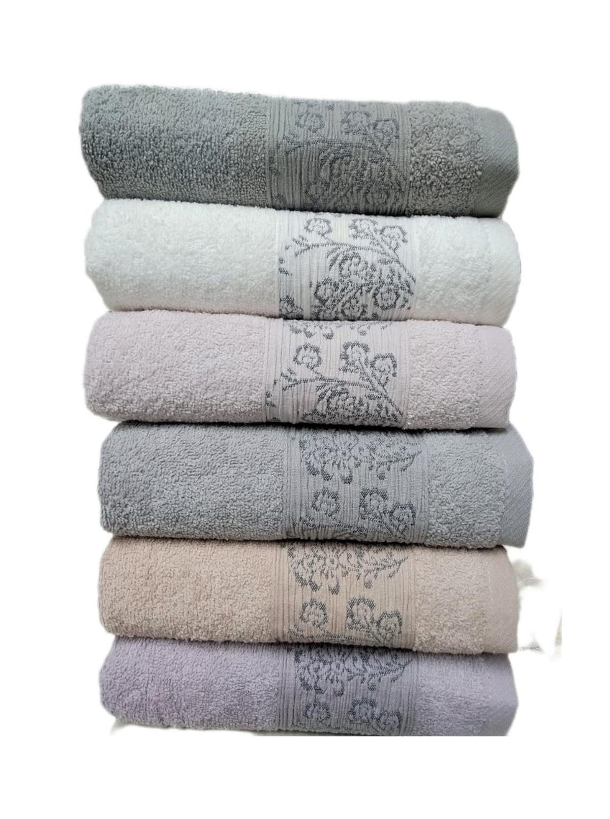 Şıkel Pamuk 6'Lı Havlu Seti 50*90 Melisa