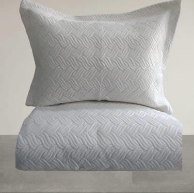 Star Nare Nakışlı Tek Kişilik Yatak Örtüsü Krem Cappiccino