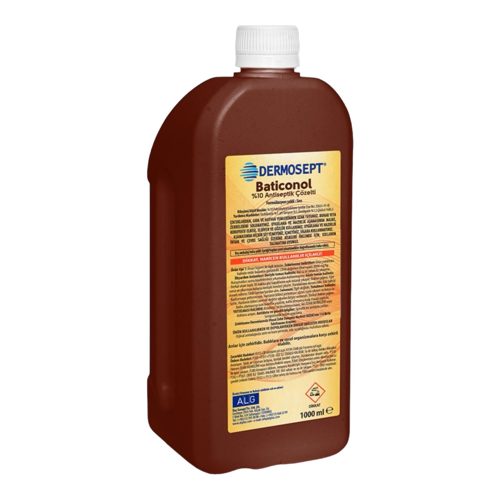 Dermosept  Batikon (Tentürdiyot) 1 Litre