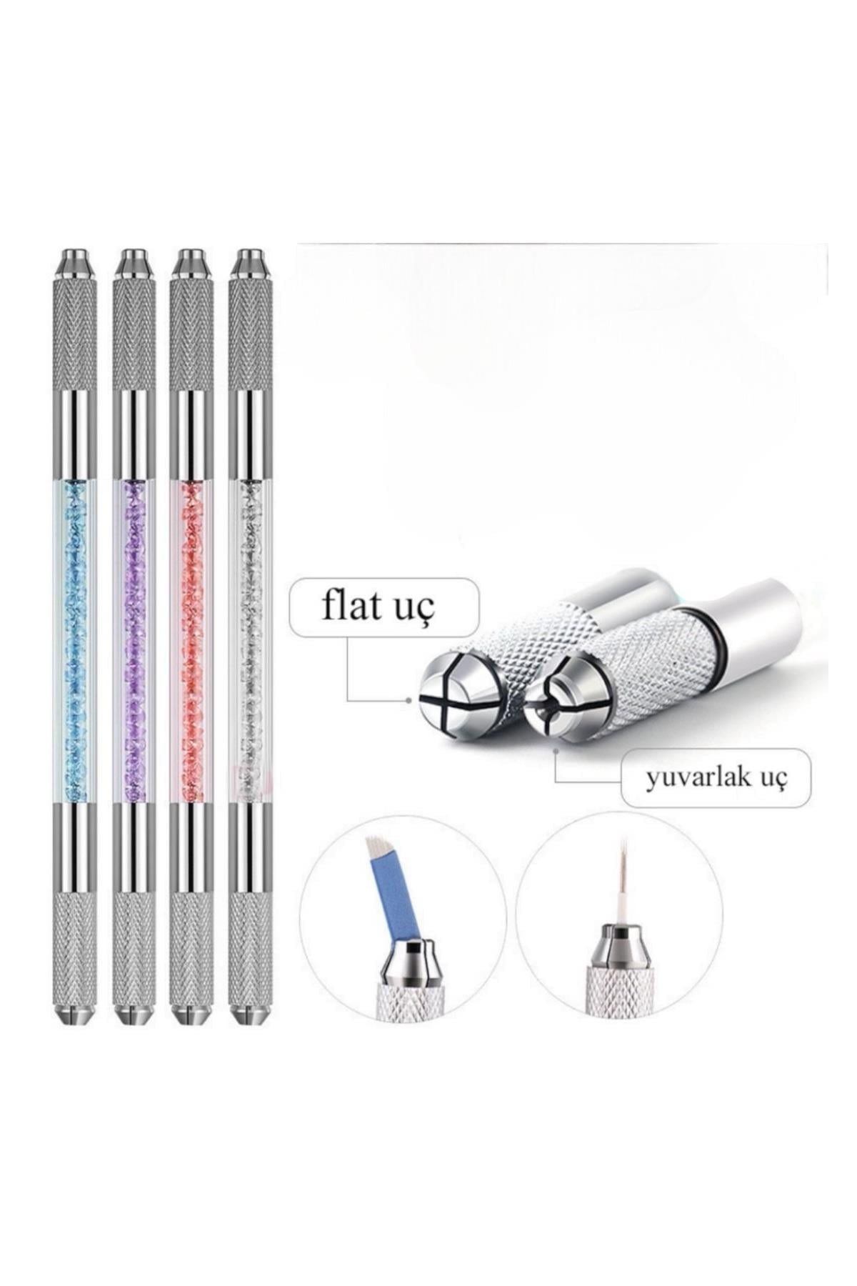 Microblading İğne Kalemi Çift Başlı