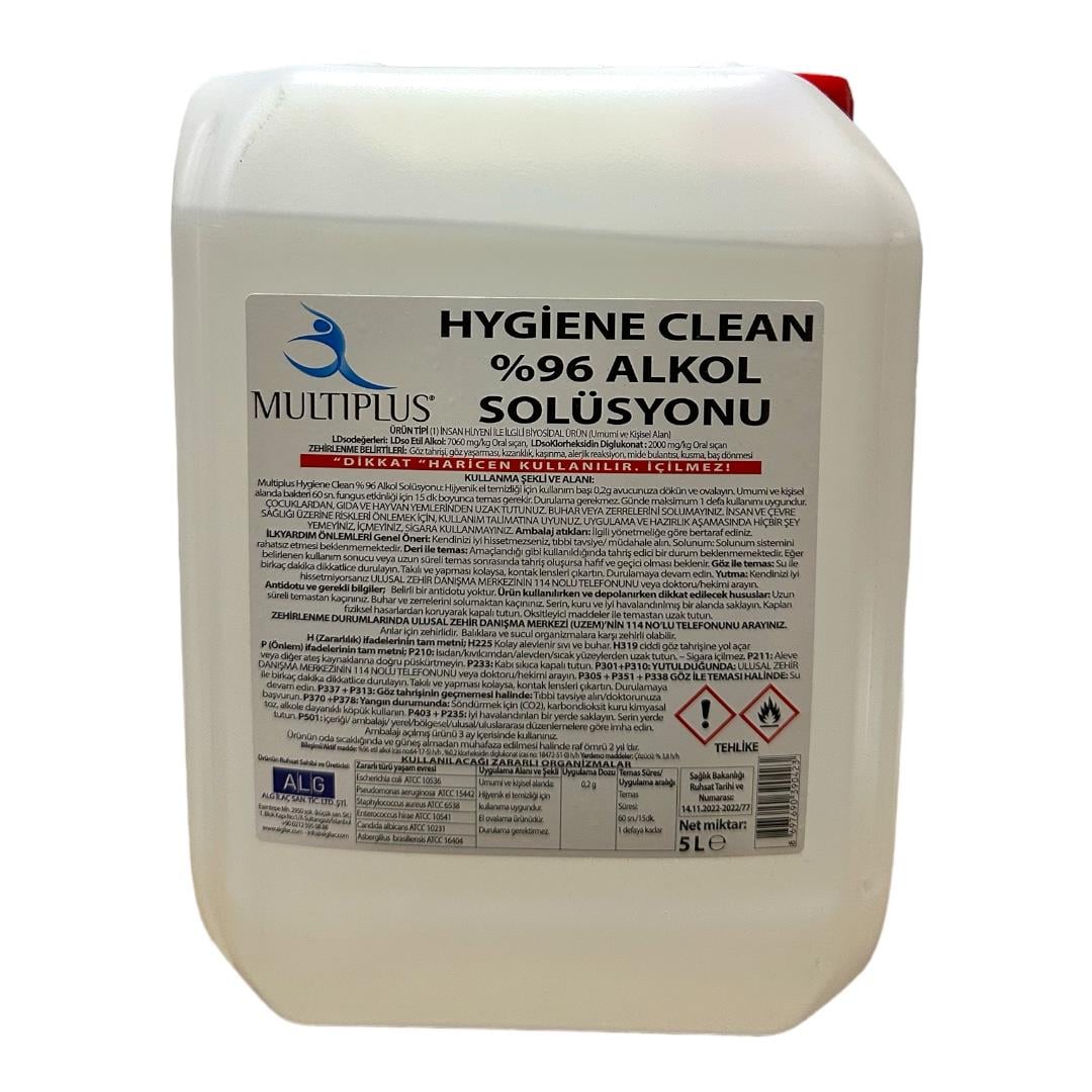 Saf Alkol 5 Litre (%96)