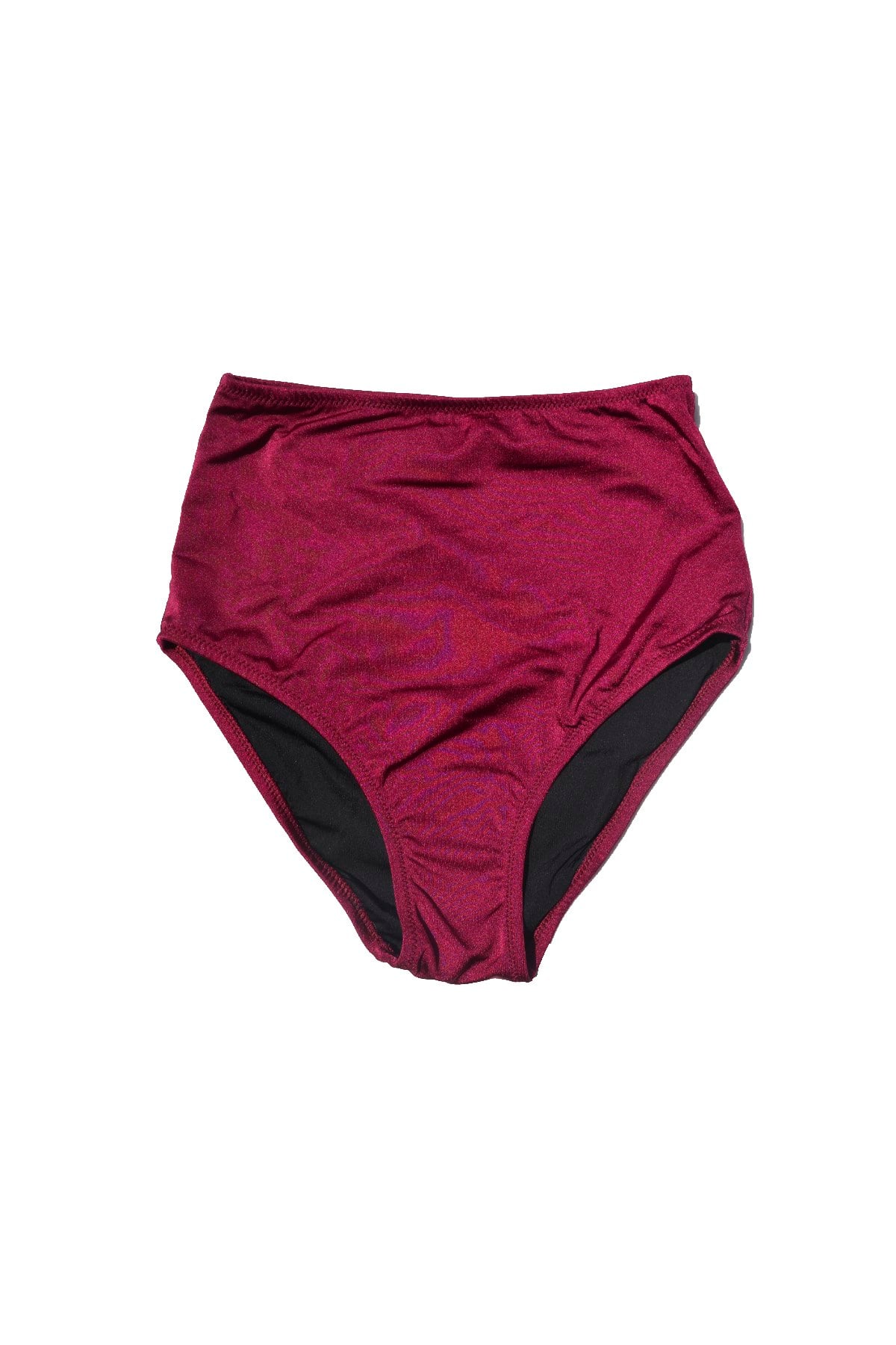 Yüksek Bel Bordo Bikini Altı