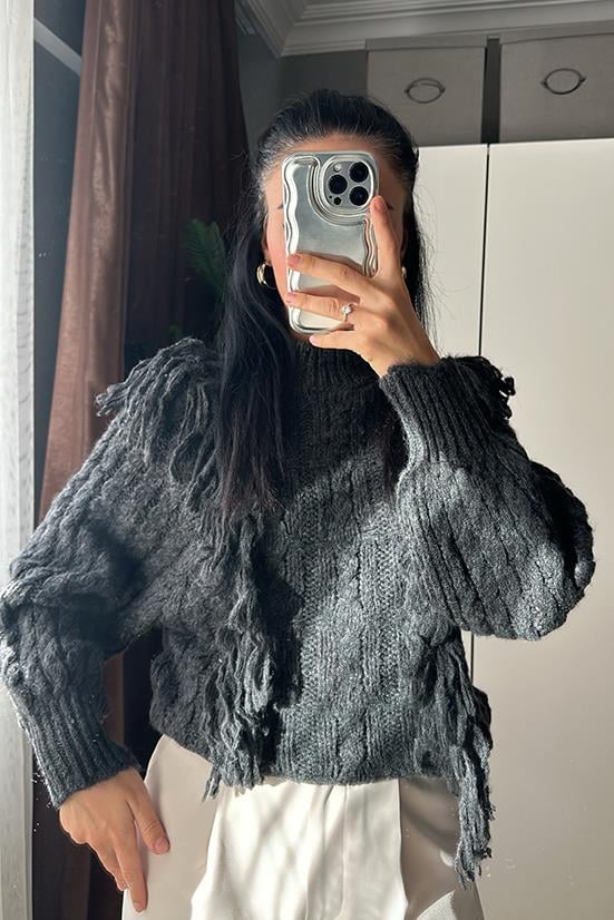 ASOS PÜSKÜLLÜ KAZAK