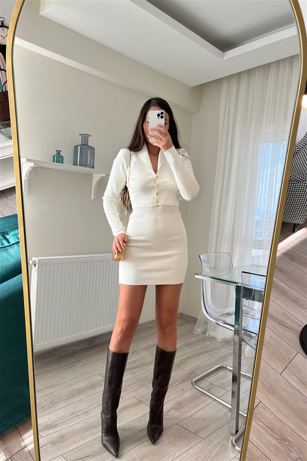 FABİO GOLD DÜĞMELİ TRİKO TAKIM