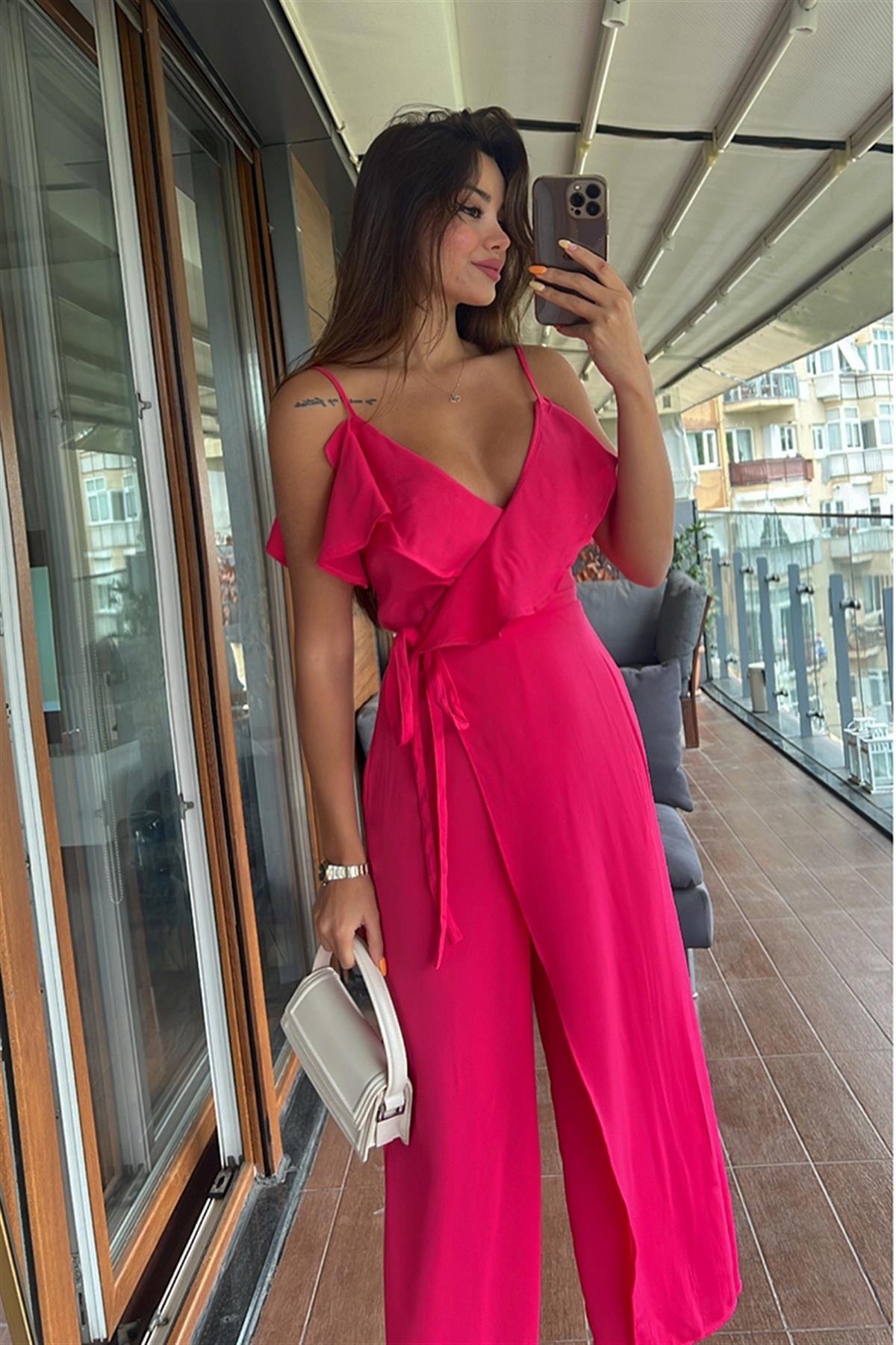 FIRFIR DETAY PEMBE TULUM