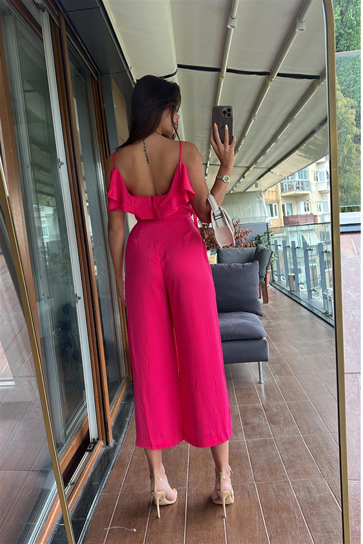FIRFIR DETAY PEMBE TULUM