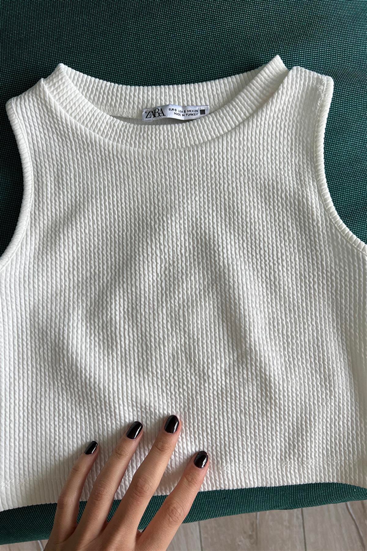 HALTER YAKA CROP