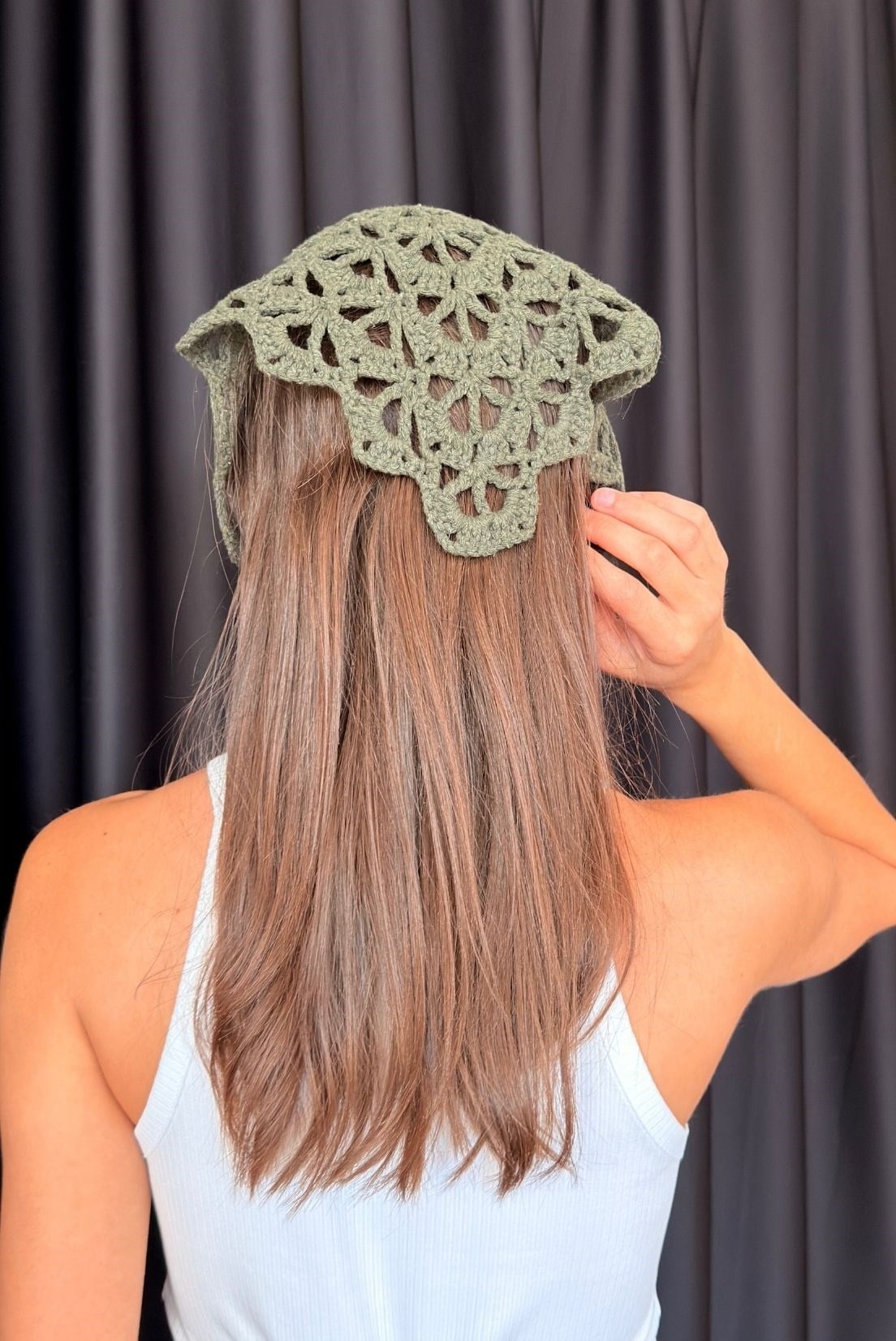 HANDMADE HAKİ ÇOK AMAÇLI BANDANA