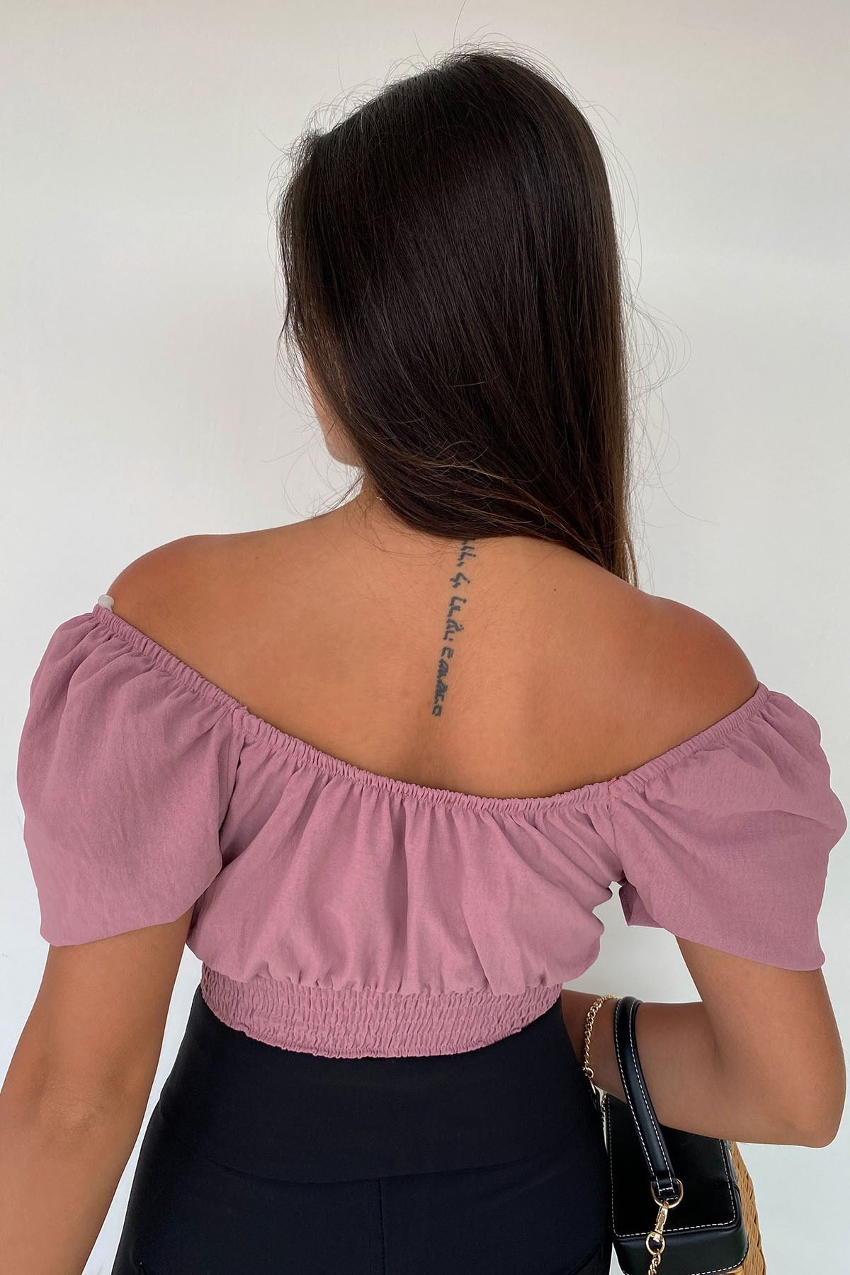 İp Detaylı Bluz