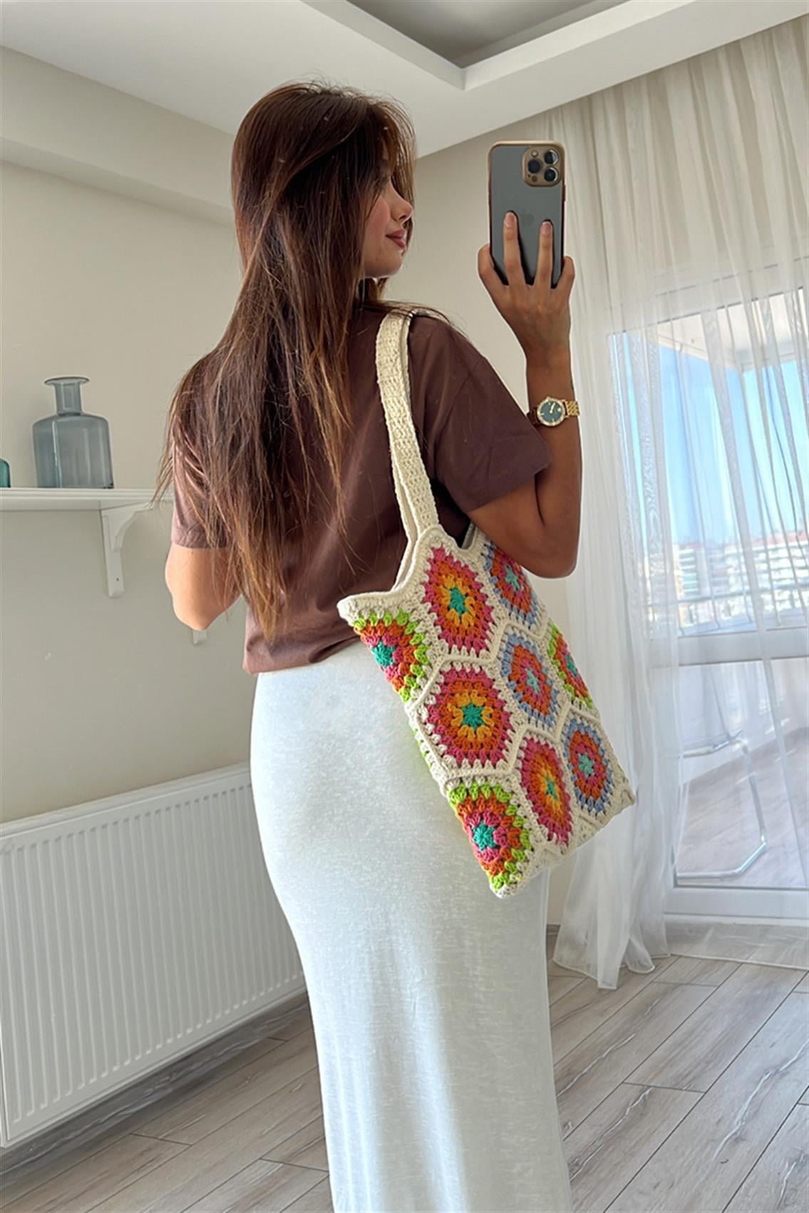 KAHVE ÖNÜ BASKILI TSHİRT