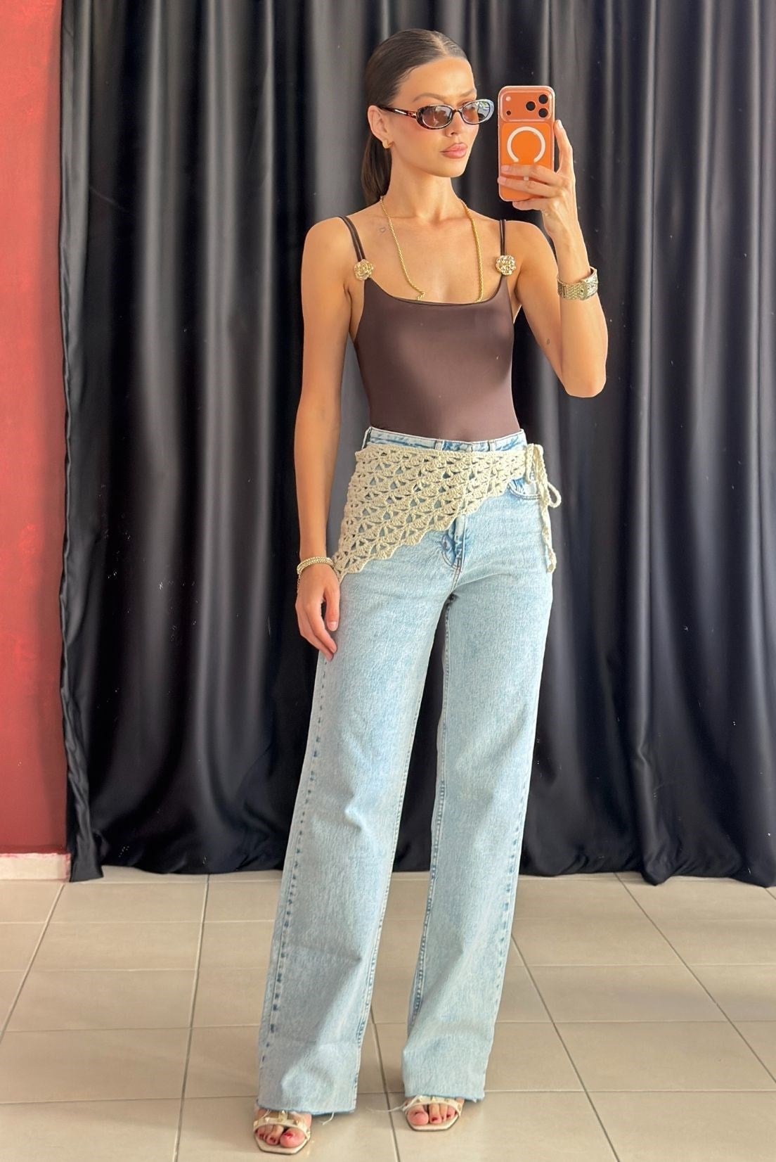 MASSİMOO TOKA DETAYLI BODYSUIT