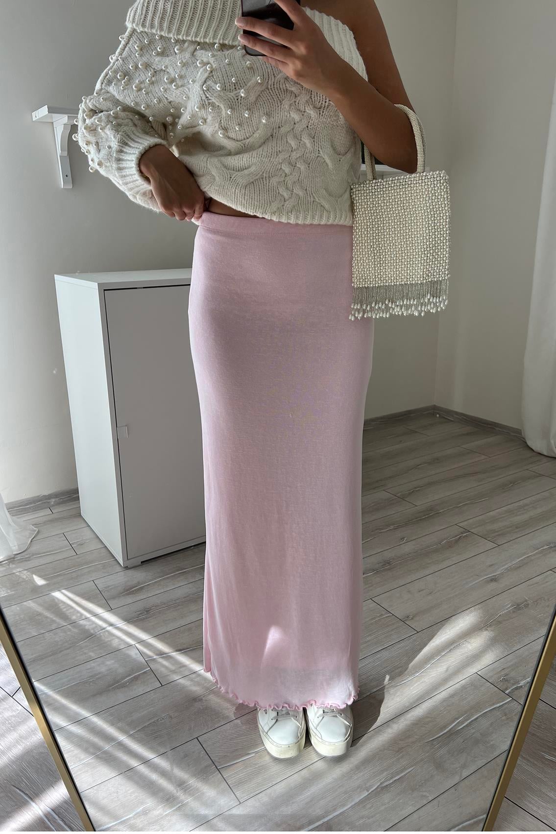 NA-KD ASTARLI  MAXİ  ETEK