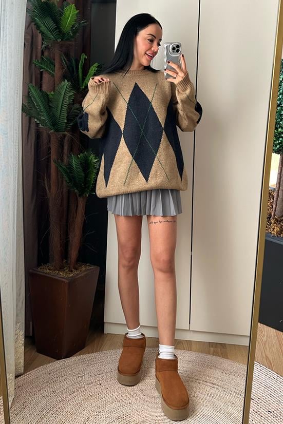 PİLELİ MİNİ ETEK