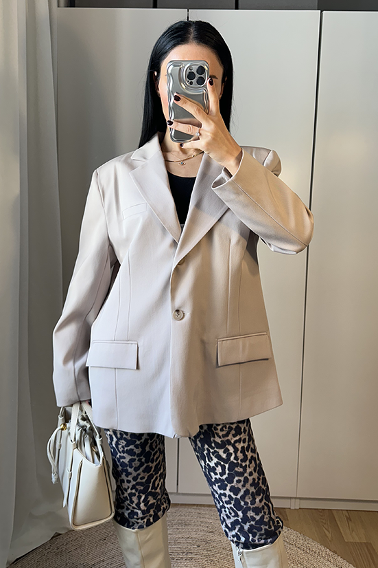 POLİVİSKON BLAZER CEKET