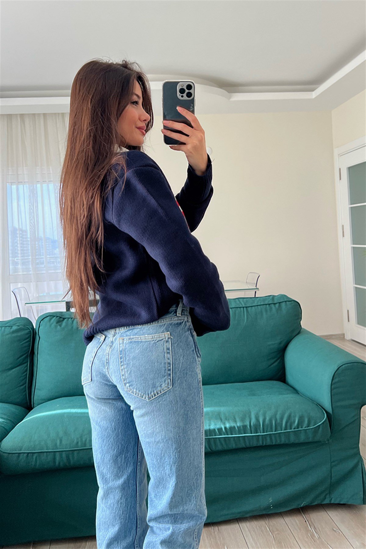 STRAIGHT FIT MAVİ JEAN