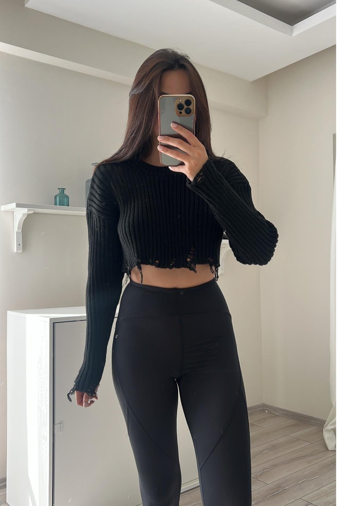 TASARIM  CROP KAZAK