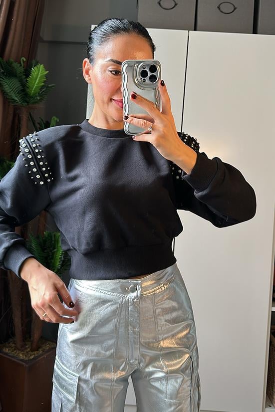 VATKALI MUADİL  TAŞLI SWEAT