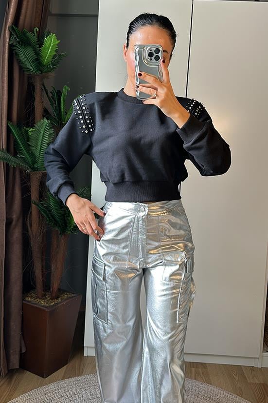 VATKALI MUADİL  TAŞLI SWEAT