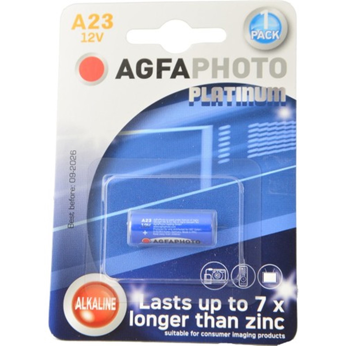 Agfaphoto Alkaline  A23 - 12V Pil BP1