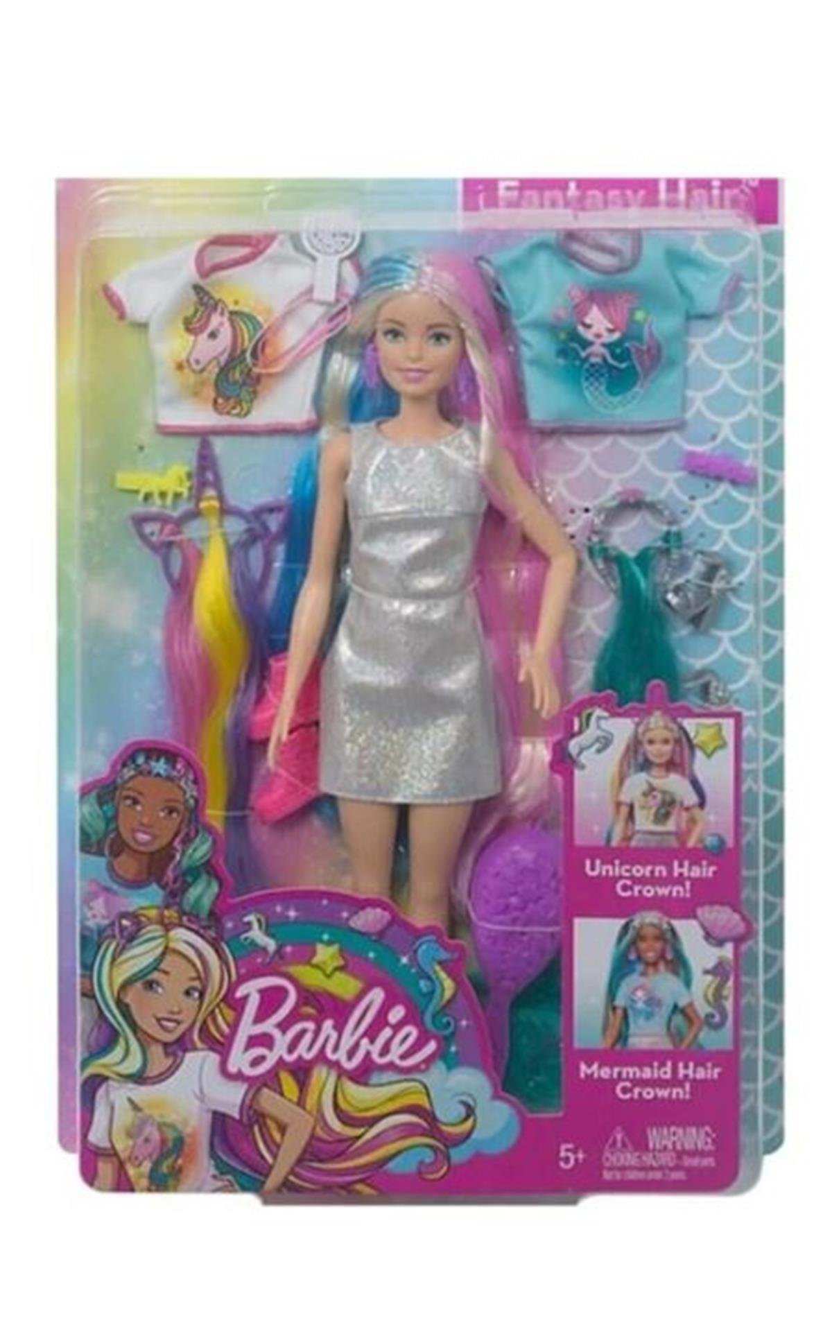Barbie Sonsuz Saç Eğlencesi Bebek GHN04