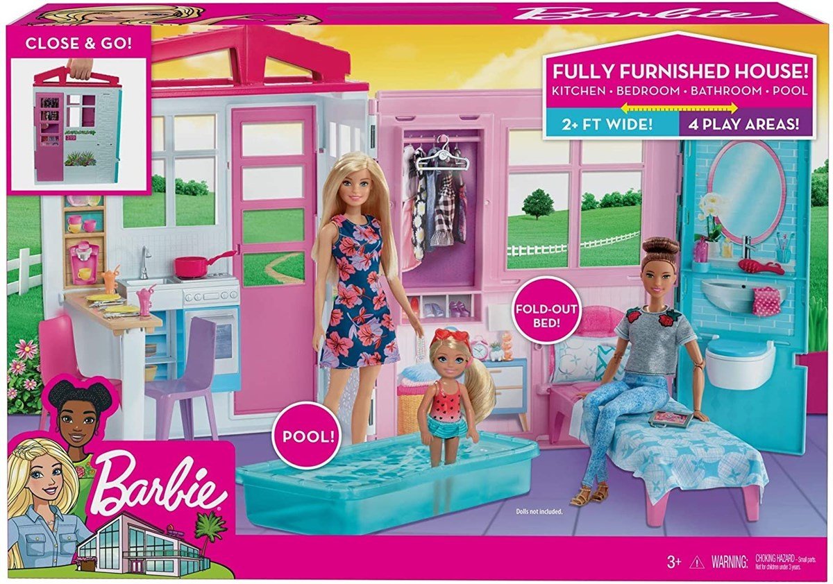Barbienin Taşınabilir Portatif Evi, Barbienin Hayatı FXG54