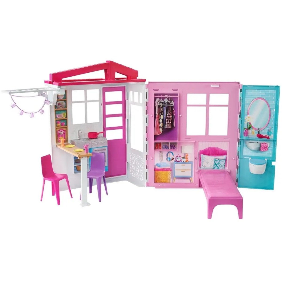 Barbienin Taşınabilir Portatif Evi, Barbienin Hayatı FXG54