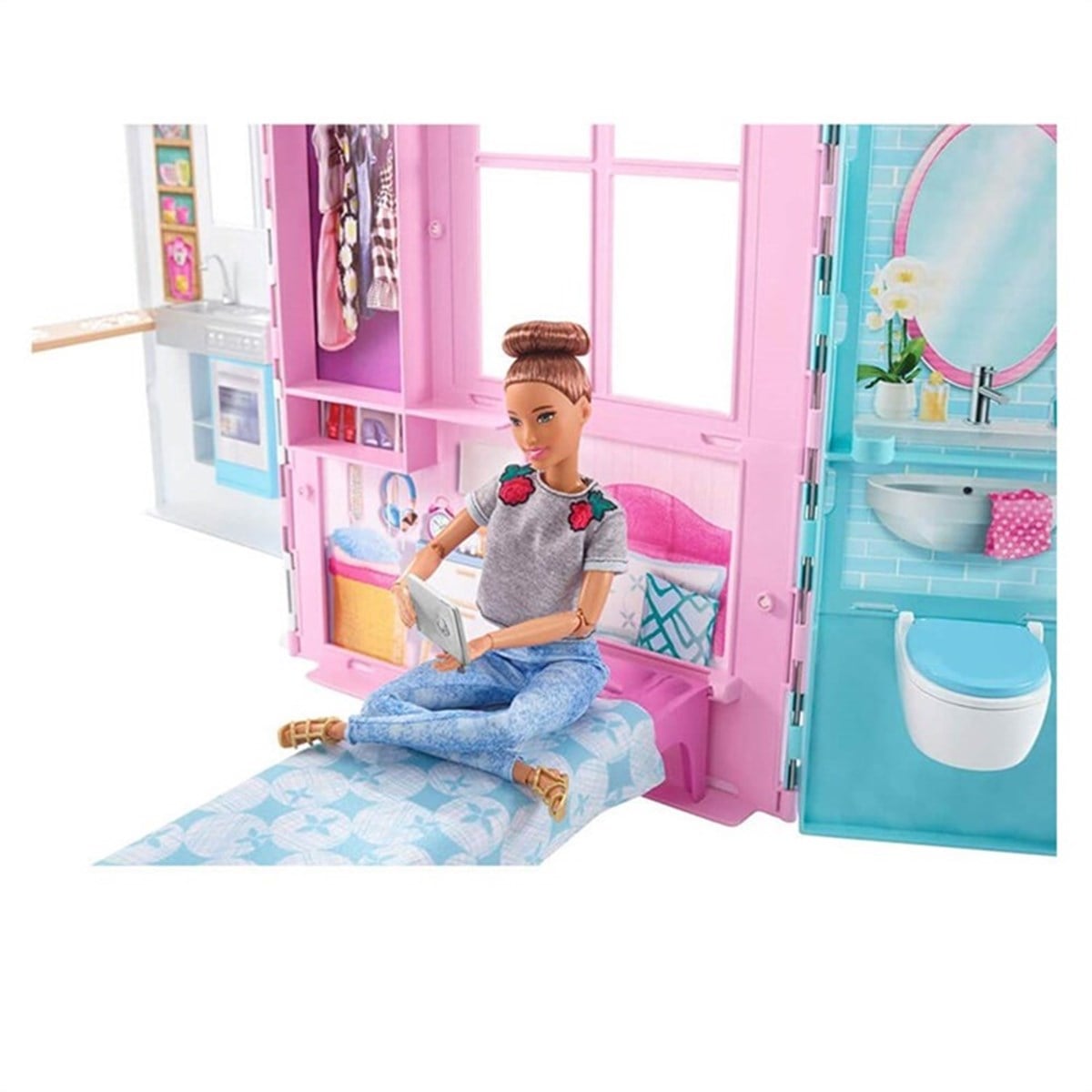Barbienin Taşınabilir Portatif Evi, Barbienin Hayatı FXG54
