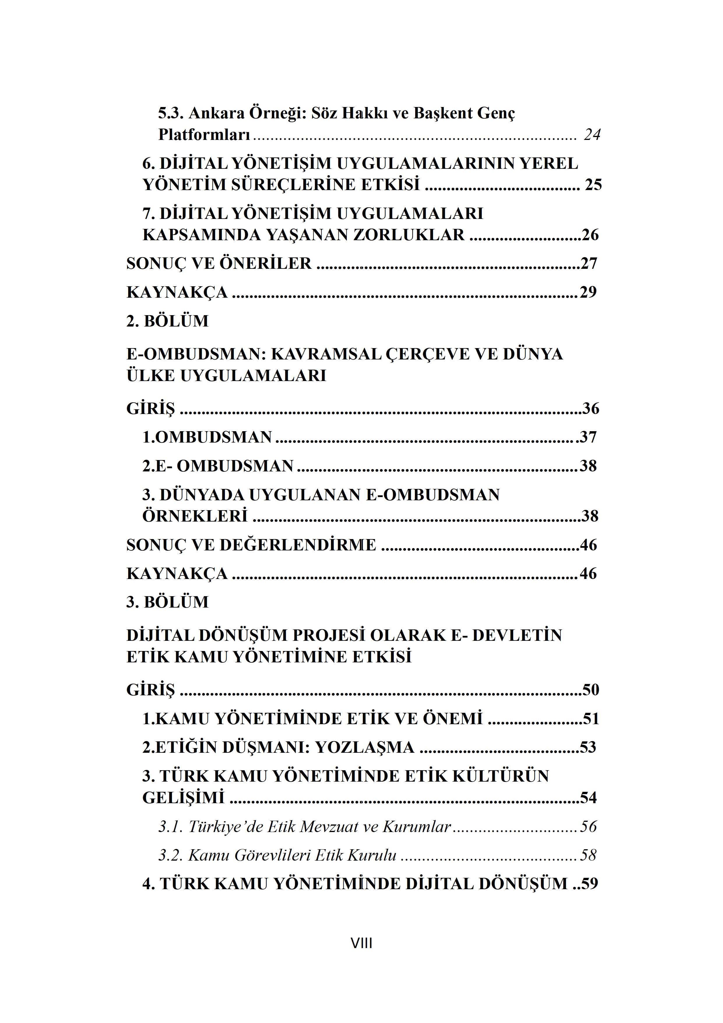 Dijital Çağda E-Devlet ve Yönetişim Bakir Parlak, Kübra Canbaz Akça