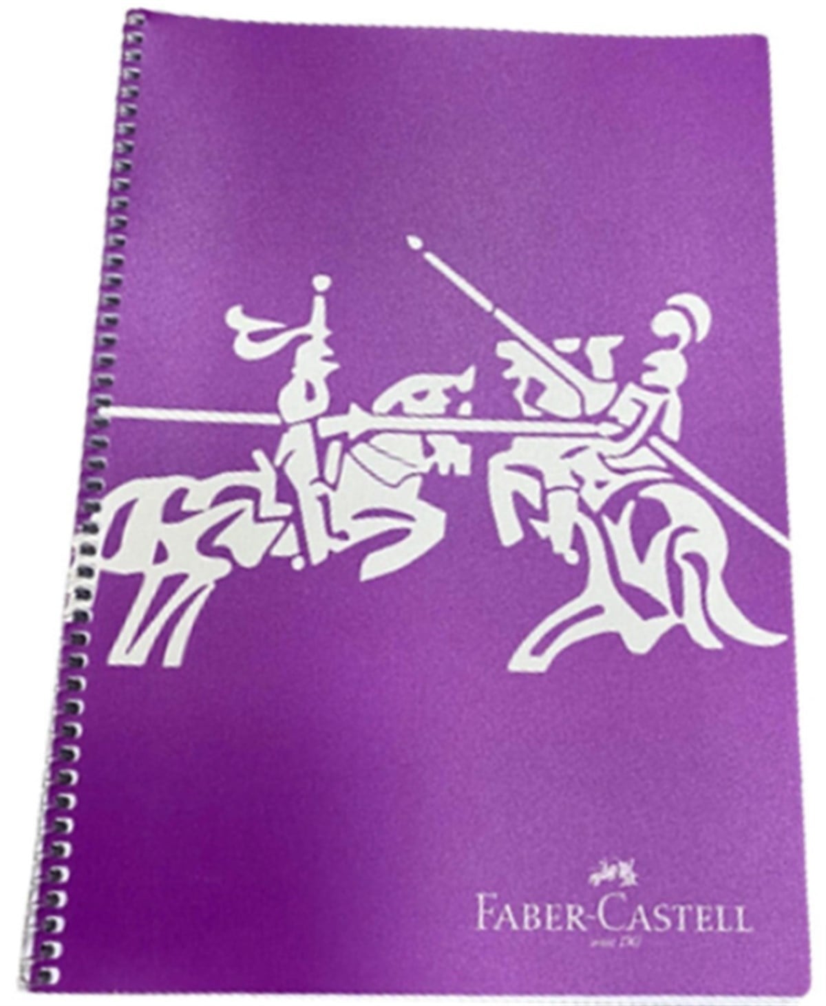 Faber Castell A4 60yp Kareli PP Kapak Canlı Renkler 2 Spiralli Defter