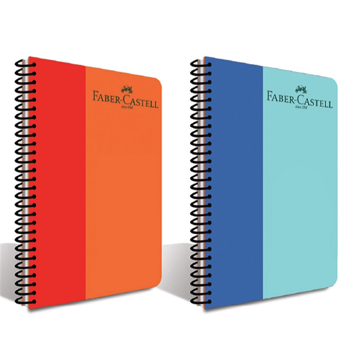 FABER PP KAPAK BİCOLOR SPİRALLİ DEFTER 140-1