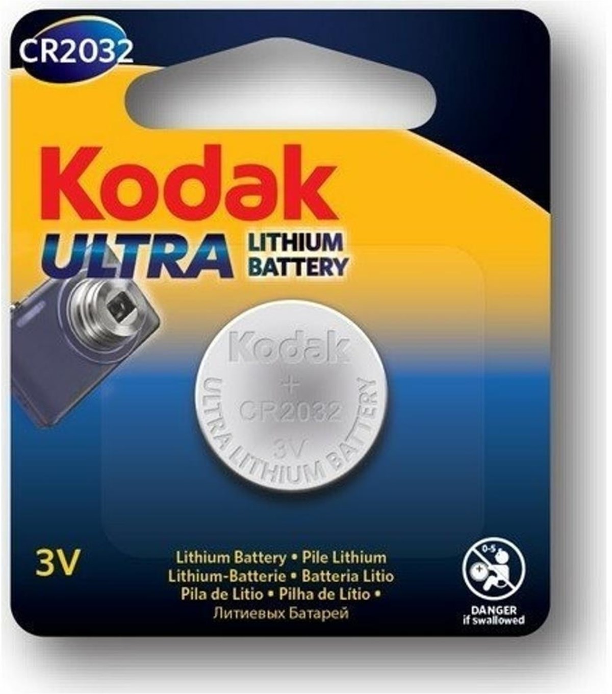 Kodak CR2032 Ultra Lityum Para Pil