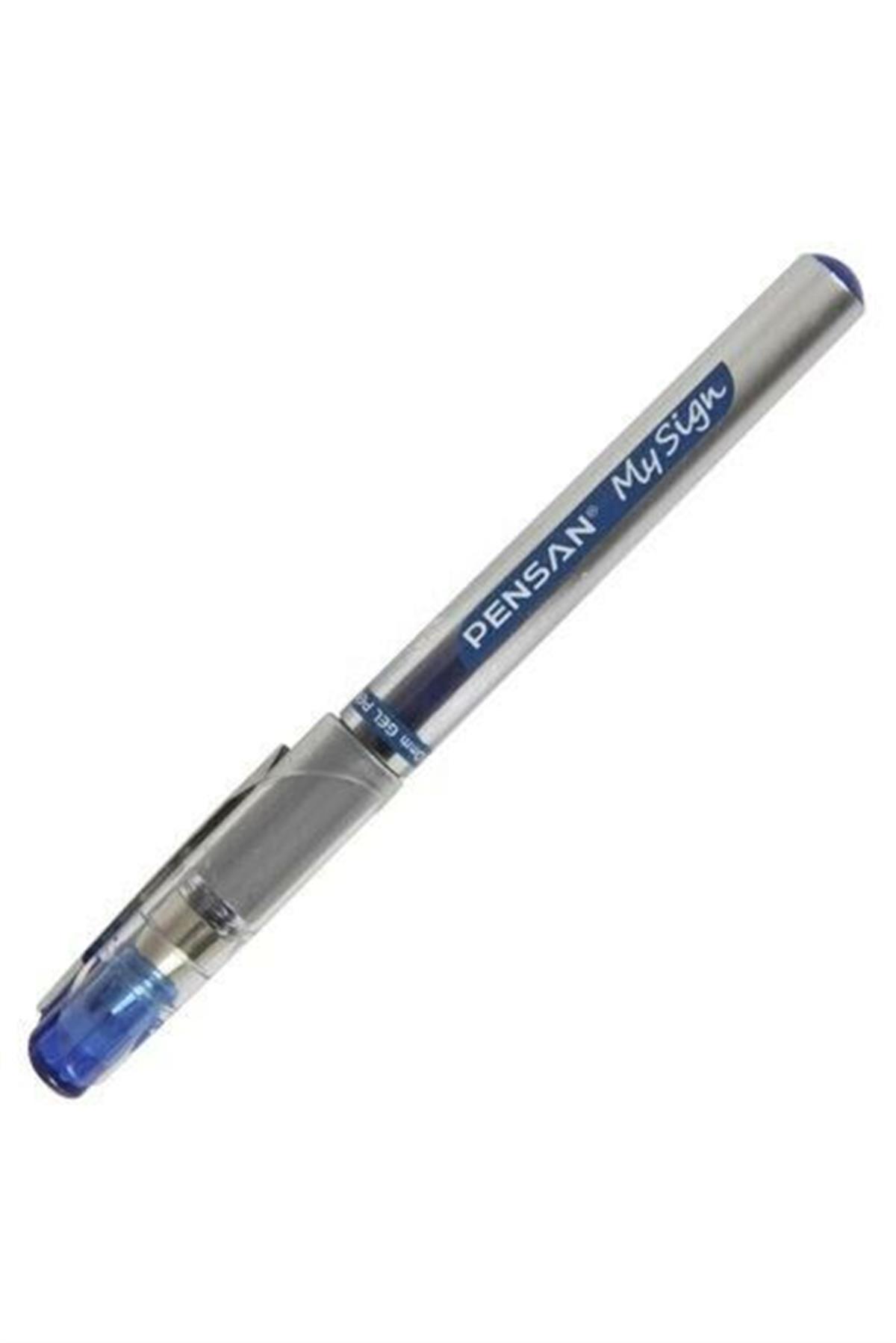 Pensan My Sign Jel Roller Kalem Mavi 1 mm