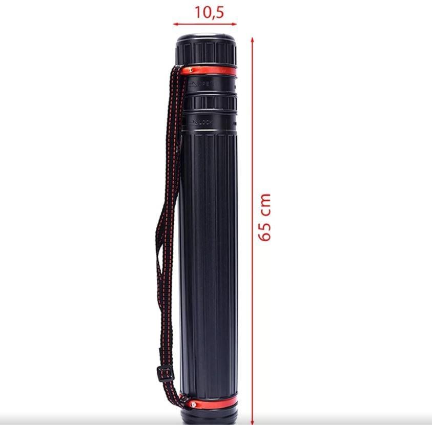 Rubenis Proje Tüpü 10,5 Cm Siyah RPT-105