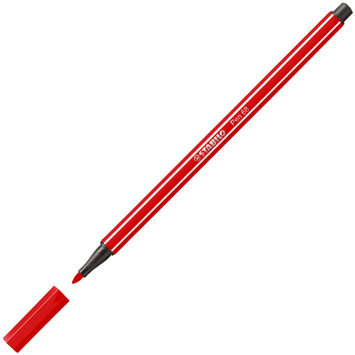 Stabilo Keçe Uçlu Boya Kalemi 1 MM Kızıl 68/48