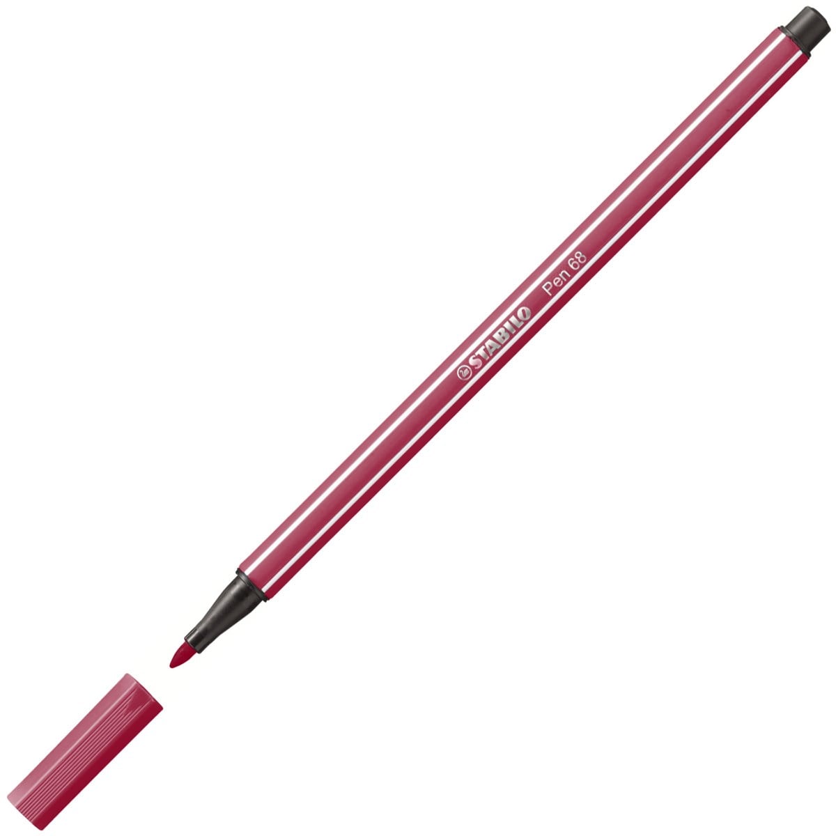 Stabilo Keçe Uçlu Boya Kalemi 1 MM Vişne Çürüğü 68/19