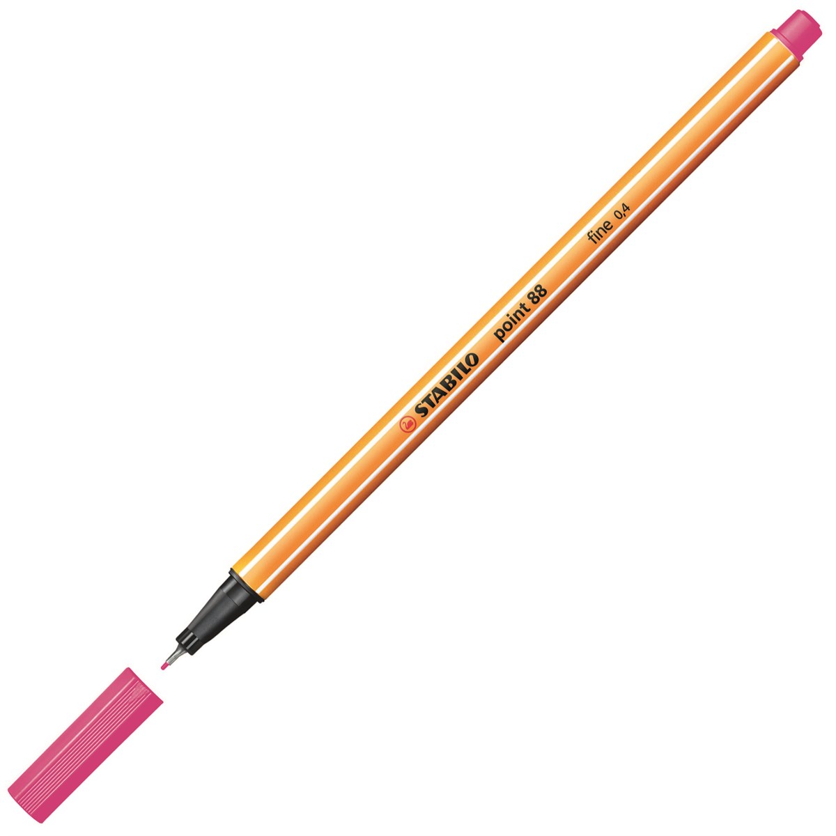 Stabilo Keçe Uçlu İnce Kalem 88 Point 0.4 MM Fosforlu Pembe 88/056