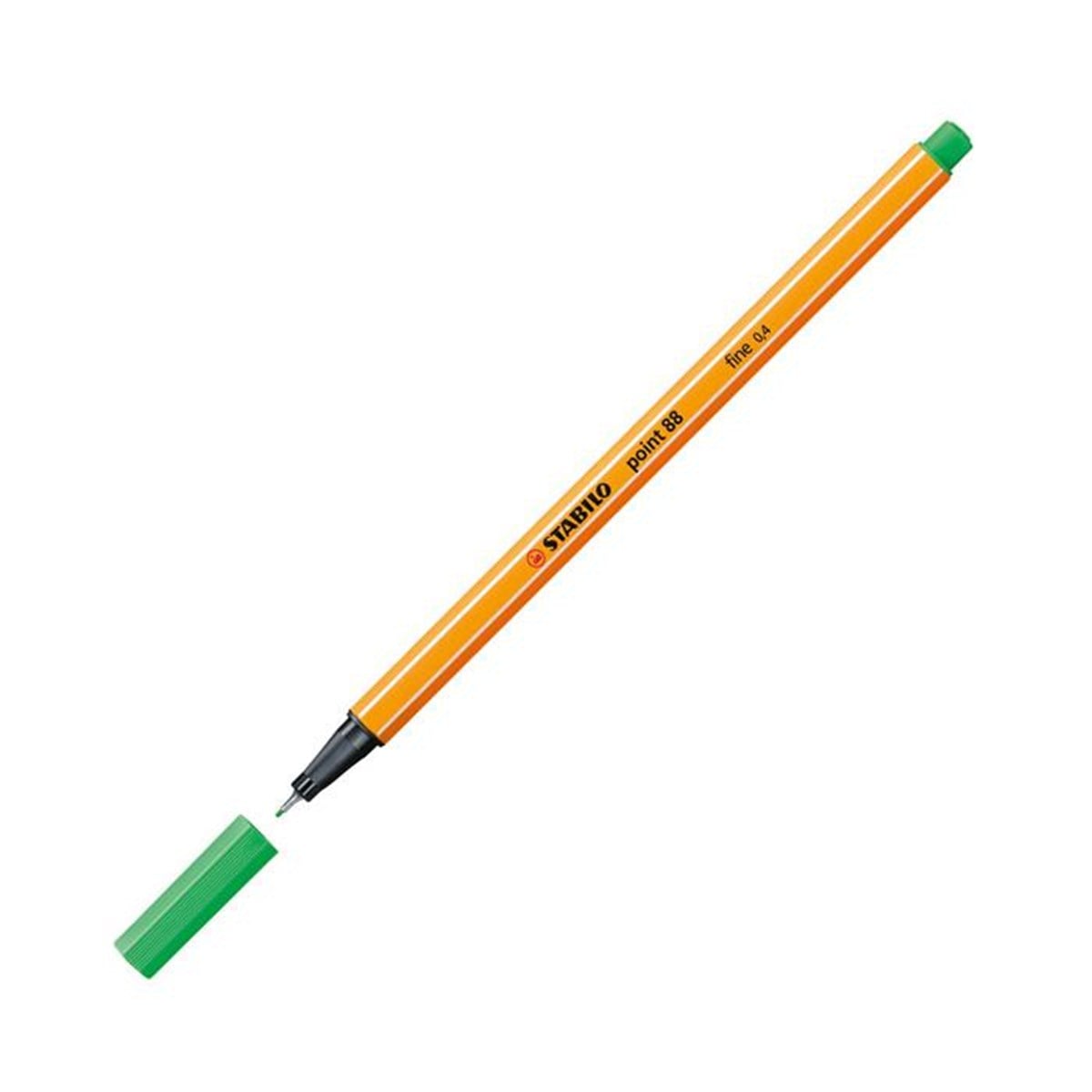 Stabilo Keçe Uçlu İnce Kalem 88 Point 0.4 MM Zümrüt Yeşili 88/16