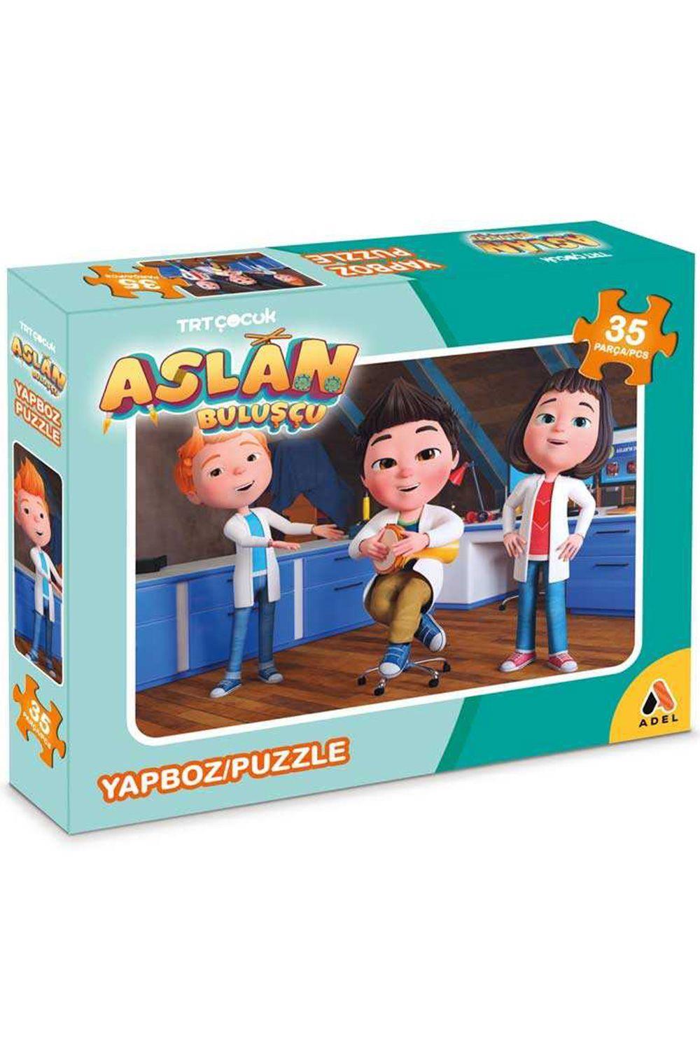 TRT Çocuk Aslan Buluşçu 35'li Puzzle Yapboz