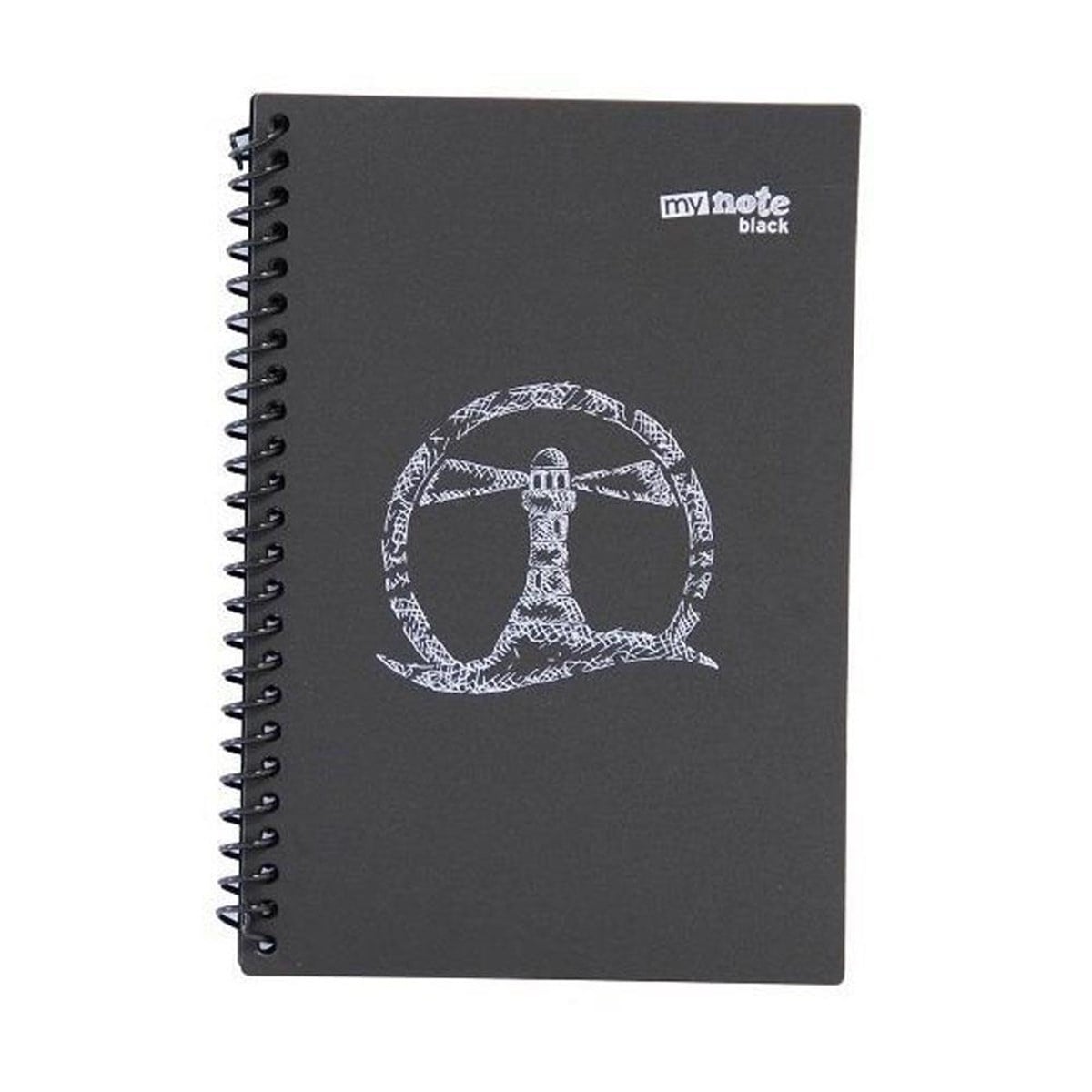 UMUR UC7560 MYNOTE BLACK SP DEFTER A5 60 DÜZ