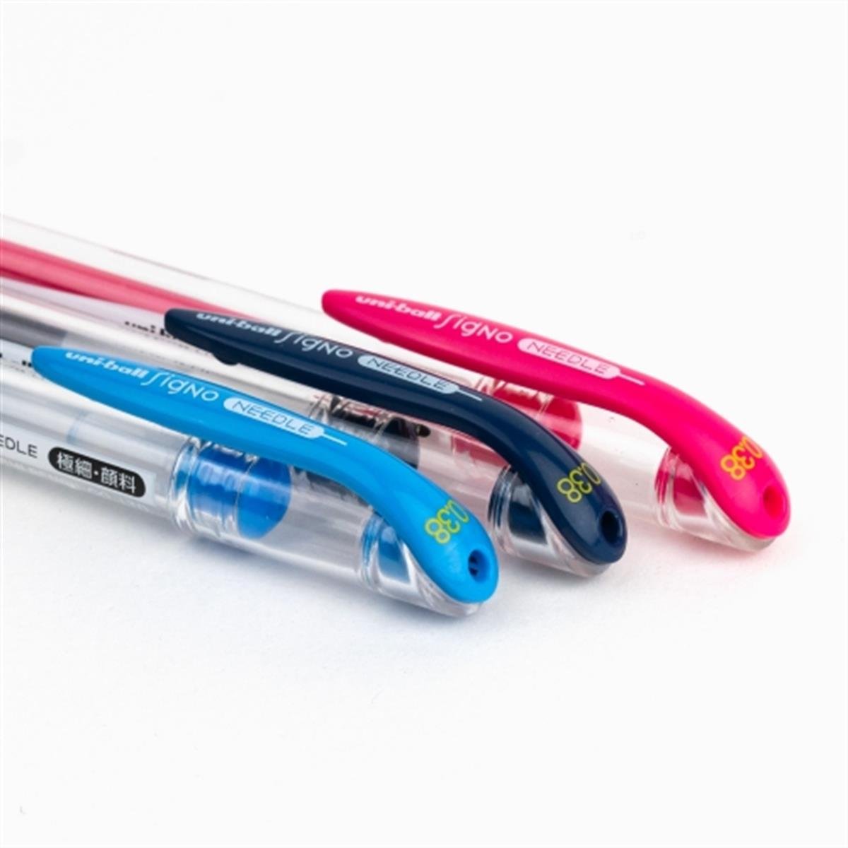 Uni-Ball Roller Kalem Signo Needle İğne Uç 0.38 Mm B.Pembe UM-151ND