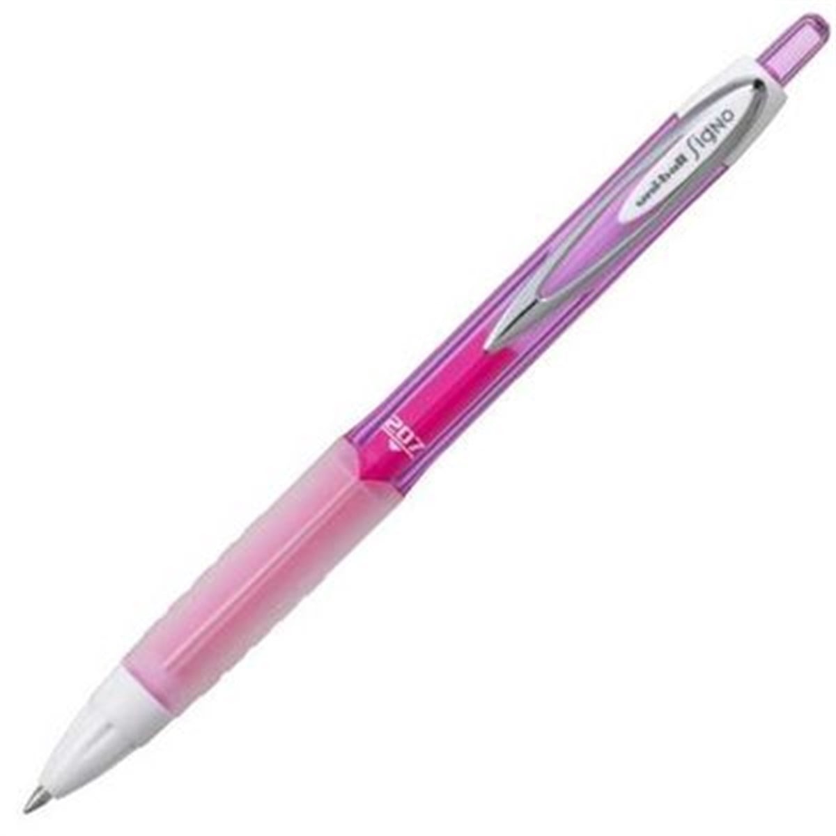 Uni-Ball Umn-207F Jel Kalem Pembe 0.7