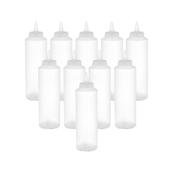 GastroPlast GPS-750 10 Adet Şeffaf Fişek Sosluk 750 ml,,Fişek Sosluk ve Şurup Dökücüler,GastroPlast,1240103B6,Premut