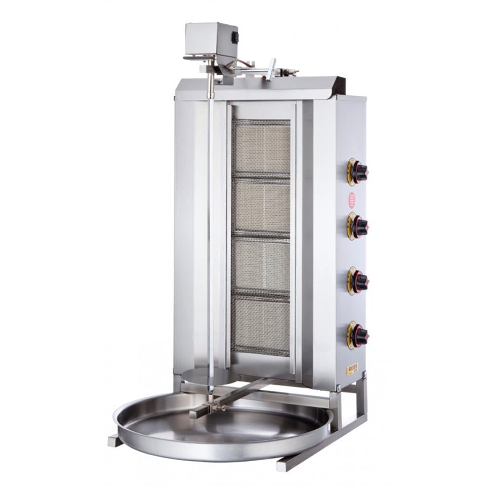 Işıkgaz Silverinox 2167-U5L 5 Radyanlı LPG'li CE Belgeli Üstten Motorlu Döner Ocağı,,Döner Makineleri,Işıkgaz/Silverinox,116165,Premut