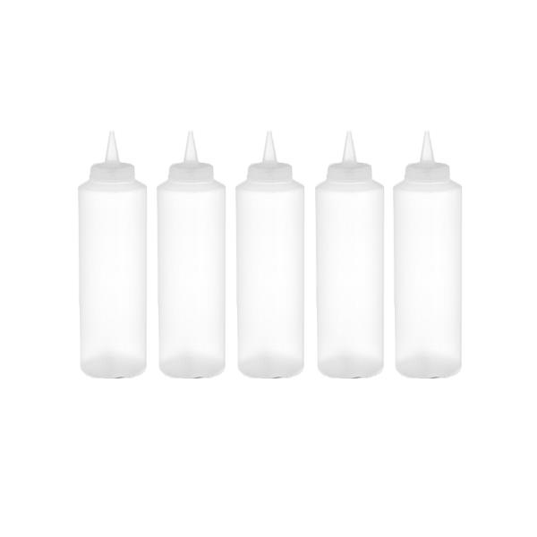 GastroPlast GPS-250 5 Adet Şeffaf Fişek Sosluk 250 ml,,Fişek Sosluk ve Şurup Dökücüler,GastroPlast,1240108A6,Premut