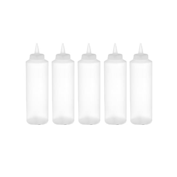 GastroPlast GPS-750 5 Adet Şeffaf Fişek Sosluk 750 ml,,Fişek Sosluk ve Şurup Dökücüler,GastroPlast,1240103A6,Premut