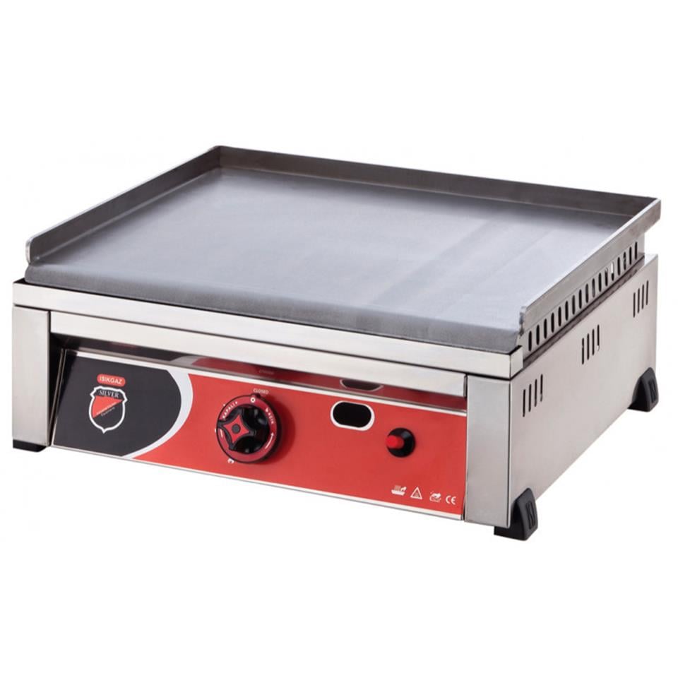Işıkgaz Silverinox 2605-2 50 cm LPG'li CE Belgeli Pleyt Izgara,,Grill Plate,Işıkgaz/Silverinox,116123,Premut