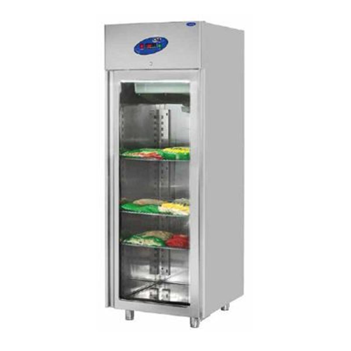 CSA CS-DBN 700-C Dik Tip Buzdolabı, Cam Kapılı, 700 L,,Endüstriyel Buzdolapları,CSA Inox,1220087,Premut