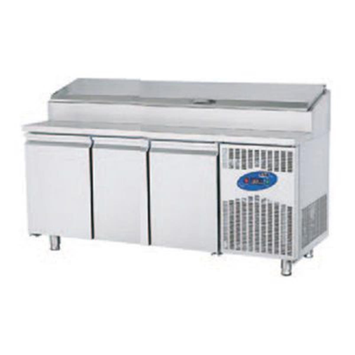CSA CS-TEK 3-700 Make Up Buzdolabı, 3 Kapılı, 474 L,,Endüstriyel Buzdolapları,CSA Inox,1220091,Premut