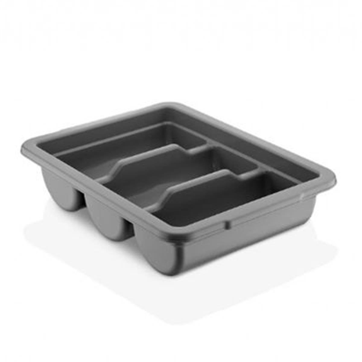 GastroPlast GK-03 3 Bölmeli Kaşıklık, Siyah,,Çekmece Düzenleyici & Kaşıklık,GastroPlast,1240040,Premut