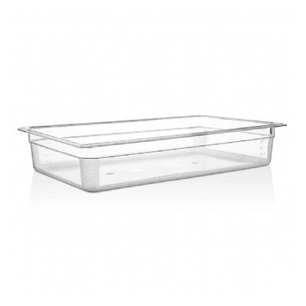 GastroPlast GN 1/1-100 mm Polikarbonat Gastronom Küvet,,Polikarbon Gastronorm Küvetler,GastroPlast,1240207,Premut